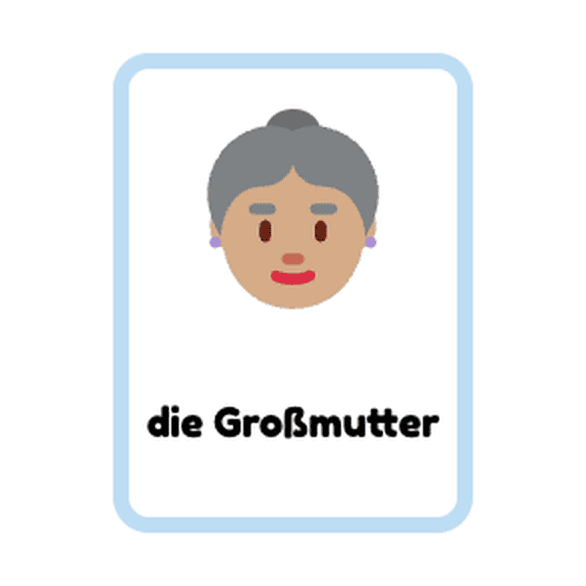 Deutsch Familie Bildkarten Beispiel druckbare Bildkarte Deutsch Familie Bildkarten Beispiel druckbare Bildkarte
