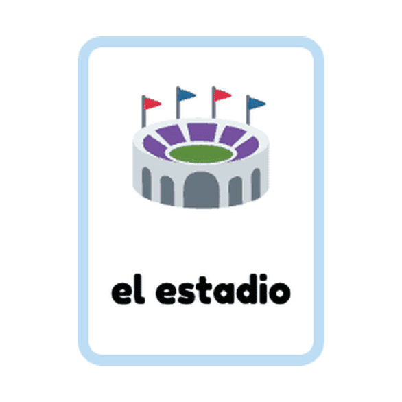 español Edificaciones y lugares tarjetas didácticas ejemplo tarjeta imprimible español Edificaciones y lugares tarjetas didácticas ejemplo tarjeta imprimible